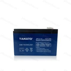 Bình Ắc Quy Khô YAMATO NP7.5-12 12V - 7.5AH Cho Xe Đạp Điện, UPS, Loa Kéo, Bình Phun Thuốc Sâu, Cửa Cuốn