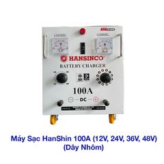 Máy Sạc Ắc Quy HanShin Tăng Giảm 100A (12V, 24V, 36V, 48V, Dây Nhôm & Dây Đồng)