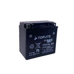 Ắc quy xe moto Toplite YTX14-BS/ YTX14L-BS 12V - 12AH, dùng cho  Harley Davidson, Ducati, Honda, BMW, Piaggio, Kawasaki,...