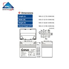 Ắc Quy LONG U1-33HN (12V-33AH)