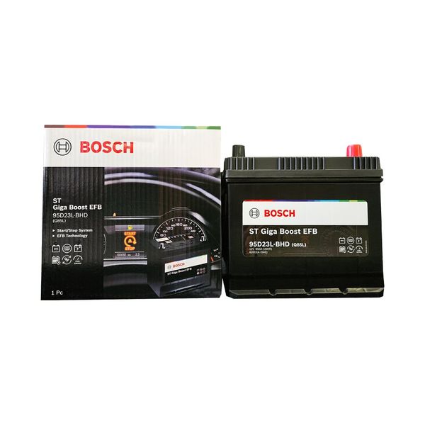 Ắc Quy BOSCH EFB Q85L /95D23L (12V-65AH)