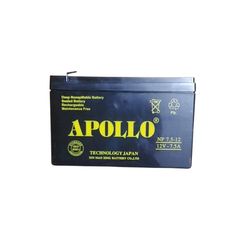 Ắc Quy Apollo NP7.5-12  12V-7.5AH, dùng cho xe điện trẻ em, UPS, loa kéo, hệ thống báo cháy...