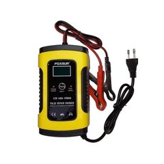 Bộ Sạc Acquy, Máy Sạc Ắc Quy FOXSUR 12V 5A Kèm Phục Hồi Bình, Sạc Bình Acquy, Tự Ngắt Khi Đầy, Khử Sunfat