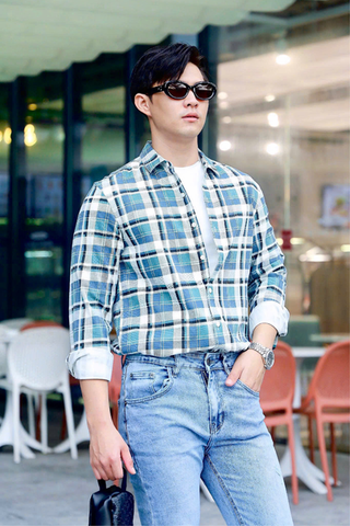 ÁO SƠ MI NAM TAY DÀI CARO T003530