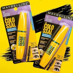 Mascara Maybeline Vàng Colo Ssal 8ml 240, dưỡng dài mi, cong không lem, không thấm nước