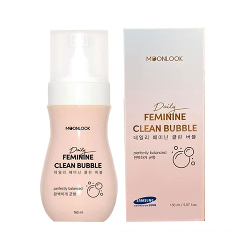 Dung Dịch Vệ Sinh Moonlook Daily Feminine Clean Bubble Hàn Quốc 150ml