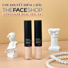 Che Khuyết Điểm 2 Đầu The Face Shop Concealer Dual Veil