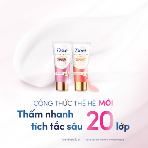 Serum Ngăn Mùi Dove 40ml 3% Niacinamide + 10x