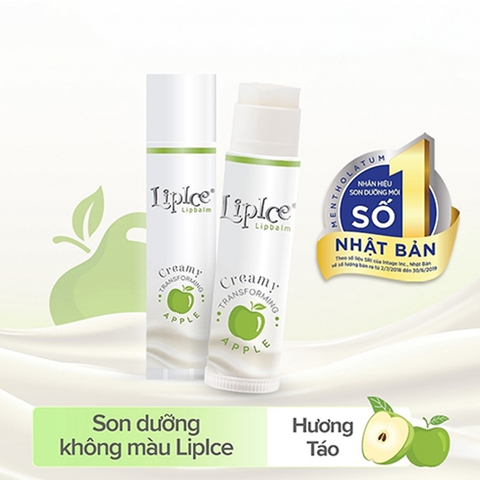 Son Dưỡng Lipice Lipbalm Táo