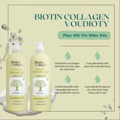 Cặp Gội Xả Biotin & collagen 1lit