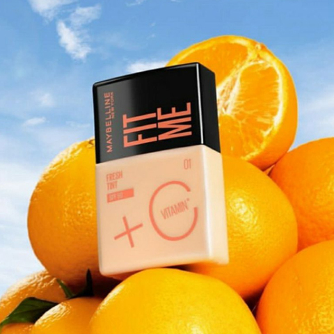 Kem Nền Maybelline Fit Me Fresh Tint Vitamin C Spf50 Pa+ 30ml