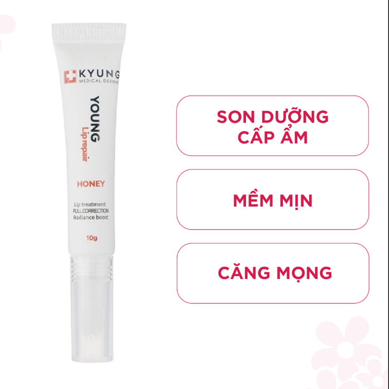 Combo 2 Son Dưỡng Kyung Lab Young Lip 10g, dưỡng phục hồi và cấp ẩm cho môi