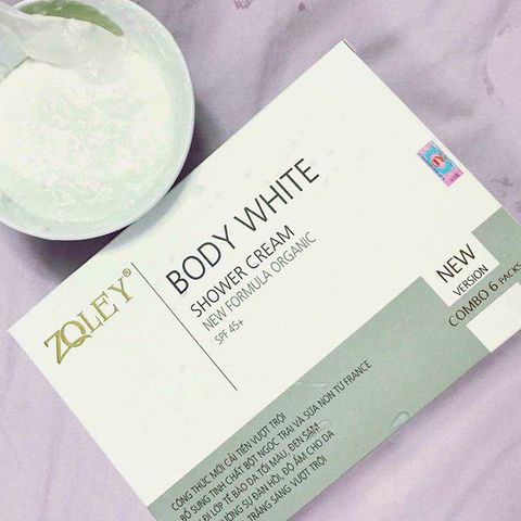 Kem tắm trắng Zoley Body shower Cream