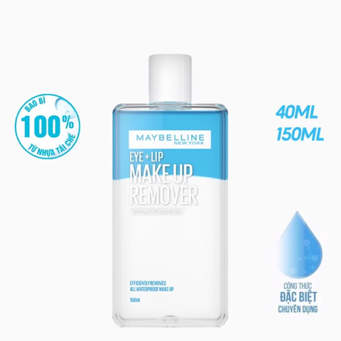 Nước Tẩy Trang Mắt Môi Maybelline 150ml