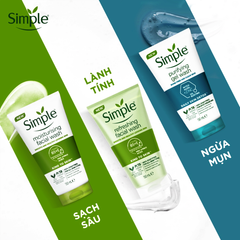 Sữa Rửa Mặt Simple Kind To Skin Refreshing Facial Wash Gel