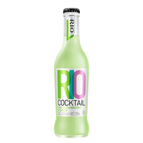 Rượu Rio Cocktail 275ml Lime + Cucumber + Rum Xanh Lá