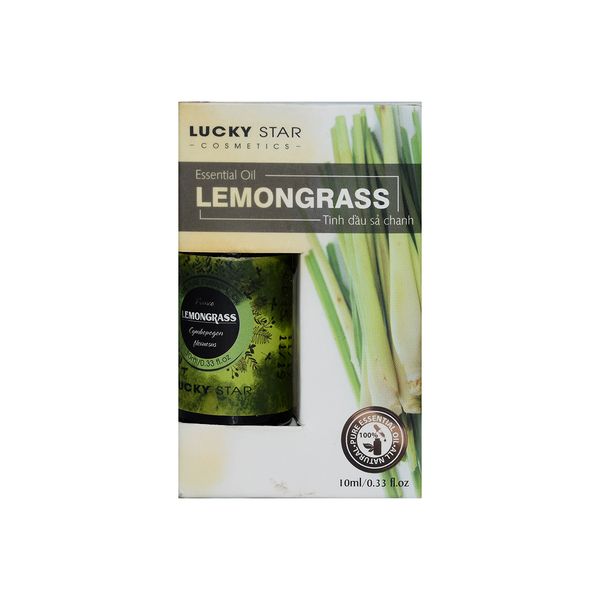 Tinh dầu Sả chanh Lucky Star Essence Oil 10ml LemonGrass