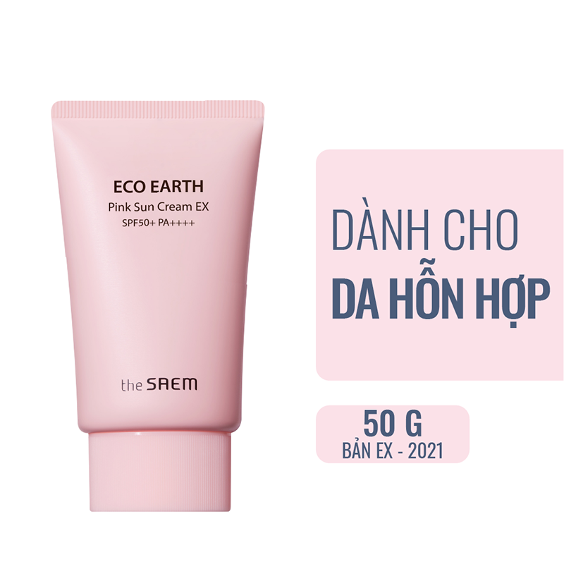 Kem Chống Nắng The Saem 50g Nâng tone, cần bằng ẩm cho da