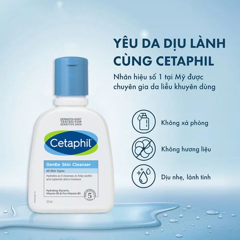 Sữa Rửa Mặt Cetaphil Gentle Skin Cleanser 125ml