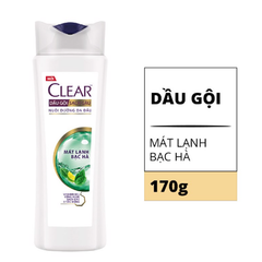 Dầu Gội Clear Bạc Hà (Trắng)