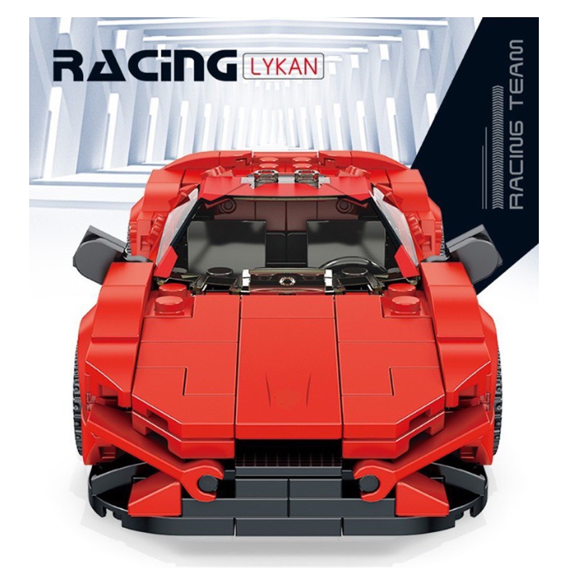 Đồ chơi lắp ráp lego xe đua Racing Car Ferrari Panlos 666011