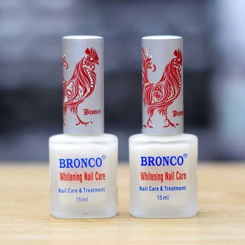 Sơn Dưỡng Trắng Móng Bronco 15ml