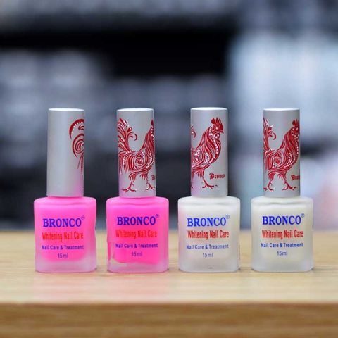 Sơn Dưỡng Trắng Móng Bronco 15ml