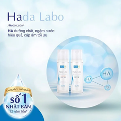 Dung Dịch Hada Labo 100ml Dưỡng Ẩm Da thường và Da khô