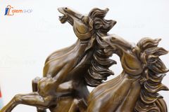 Tượng phong thủy Ngựa phi nước Đại – Biểu tượng của sự thành công thăng tiến (66 x 30 x 66cm)