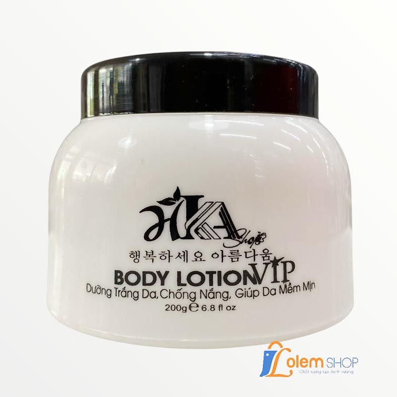 Kem Body Sexy Lady Hà Kiều Anh 200g, Trắng da, dưỡng ẩm