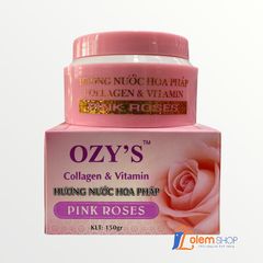Kem Dưỡng Body Bảo Ngọc Lan Ozy's 150g Pink Roses,  Làm trắng da, mềm mịn da, giữ ẩm cho da
