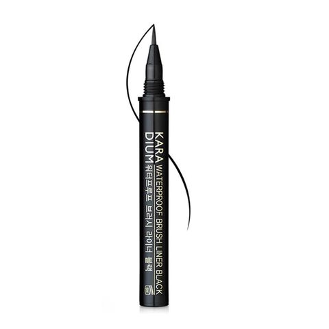 Bút Dạ Kẻ Mắt Nước Karadium Waterproof Brush Liner Black 0.55g