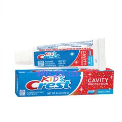 Kem Đánh Răng Kid's Crest Cavity Protection 130g, Dùng cho bé từ 2 tuổi
