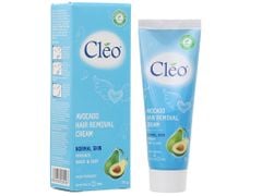 Kem tẩy lông dành cho da thường Cleo Avocado Hair Removal Cream