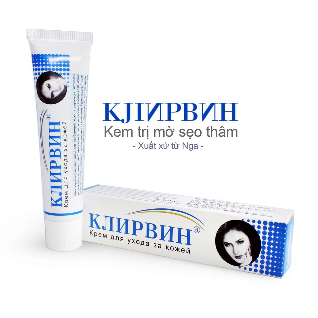 Kem Trị Sẹo Nga Klirvin Cream 25g