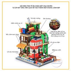 Đồ Chơi Lego Nhà Hàng BBQ 1922 Pcs
