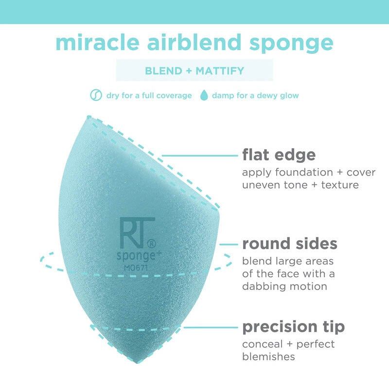 Mút Đánh Kem Nền Real Techniques Miracle Airblend Sponge