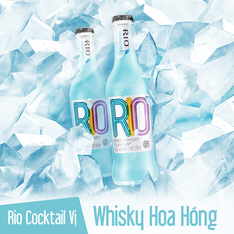 Rượu Rio Cocktail  Rose + Whisky Hoa Hồng 275ml