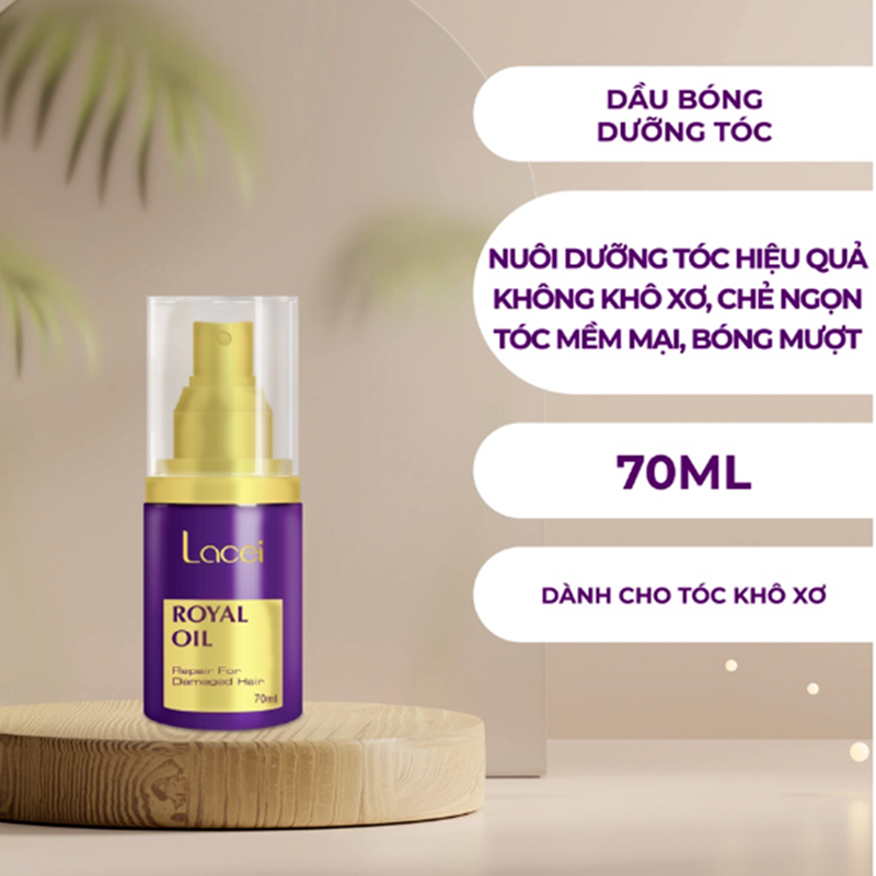 Dầu Bóng Tóc Lacel 70ml Tím