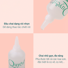 Nước Pha Sơn Quyên 40ml, Dùng pha loãng nước sơn móng, giúp sơn mau khô