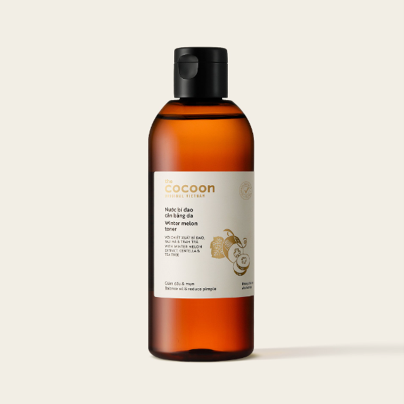 Gel Rửa Mặt Cocoon 310ml Bí Đao, giảm mụn trứng cá, hạn chế dầu