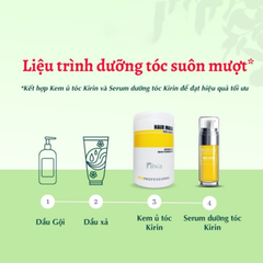 Kem ủ tóc Kirin Professional Collagen vàng 1000ml, Giữ ẩm, kích thích mọc tóc