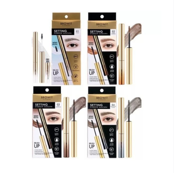 Mascara Mày Browit By Nongchat, Làm dày, dài mi, chống nước