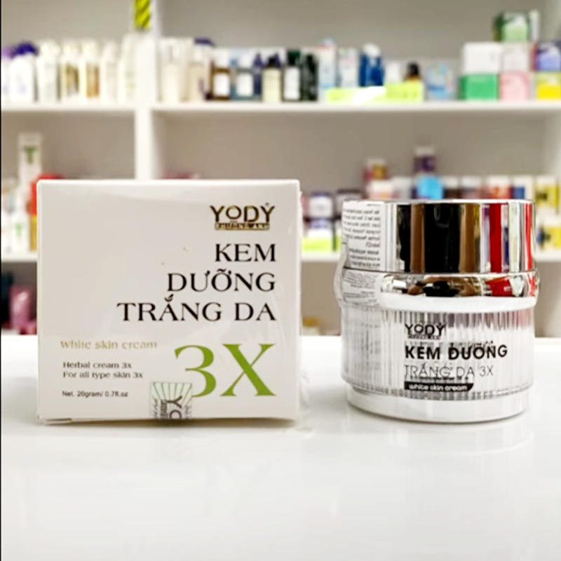 Kem Duỡng Trắng Da Yody Phương Anh 3X 20g