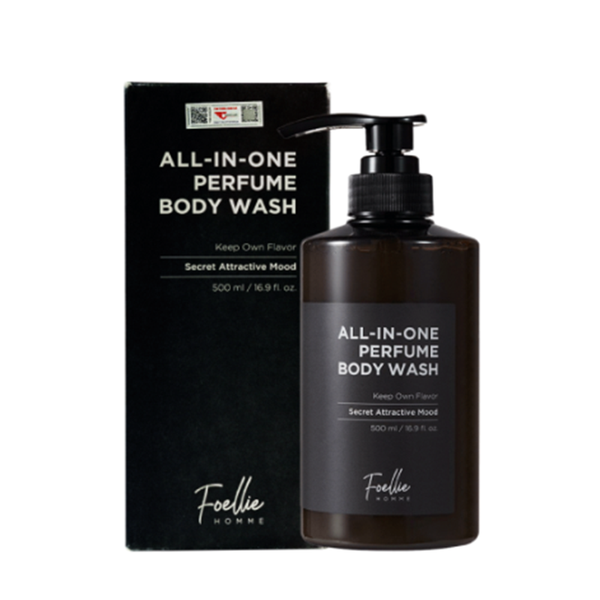 Sữa Tắm Nam Foellie Home All-in-one Perfume Body Wash 500ml