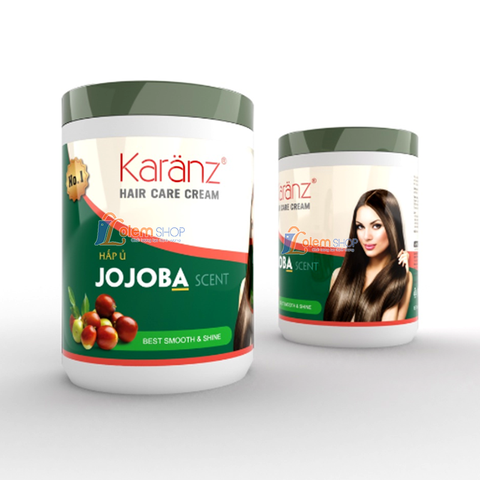 Hấp Dầu Karanz 1000ml Jojoba, dưỡng tóc suôn mượt giảm gãy rụng