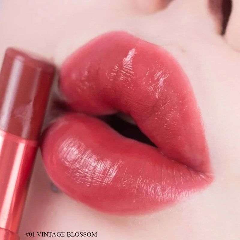 Son Etude Mood Glow Lipstick #01 vintage Blossom
