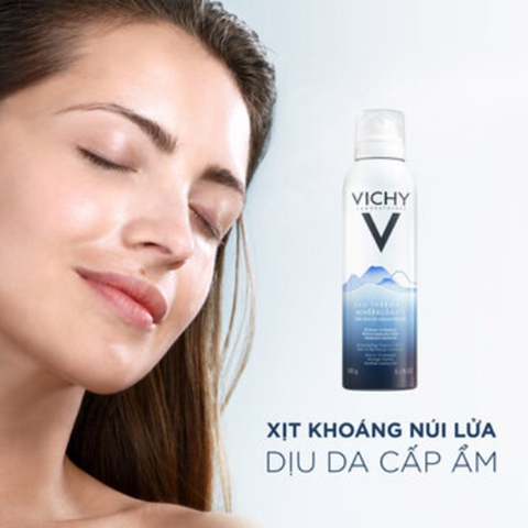 Nước Xịt Khoáng Vichy Eau Thermale, Cấp ẩm và bảo vệ da