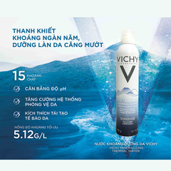 Nước Xịt Khoáng Vichy Eau Thermale, Cấp ẩm và bảo vệ da