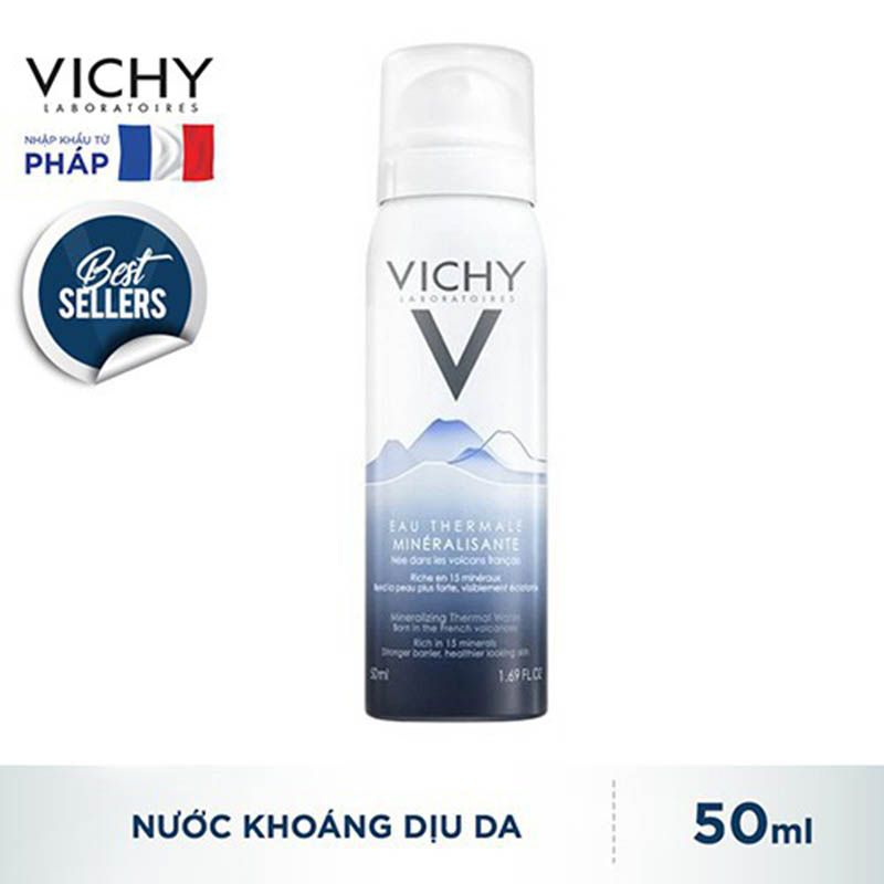 Nước Xịt Khoáng Vichy Eau Thermale, Cấp ẩm và bảo vệ da